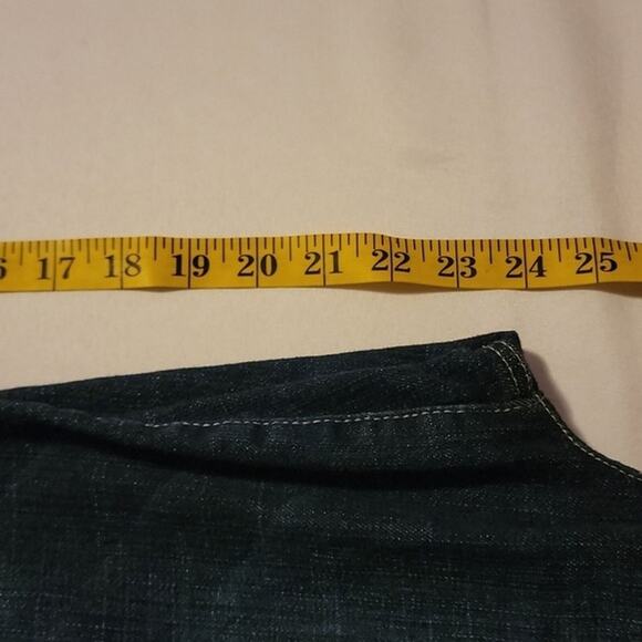 Tommy Hilfiger Hope Crop Dark Washed Capri Jeans sz 4 - Picture 7 of 7